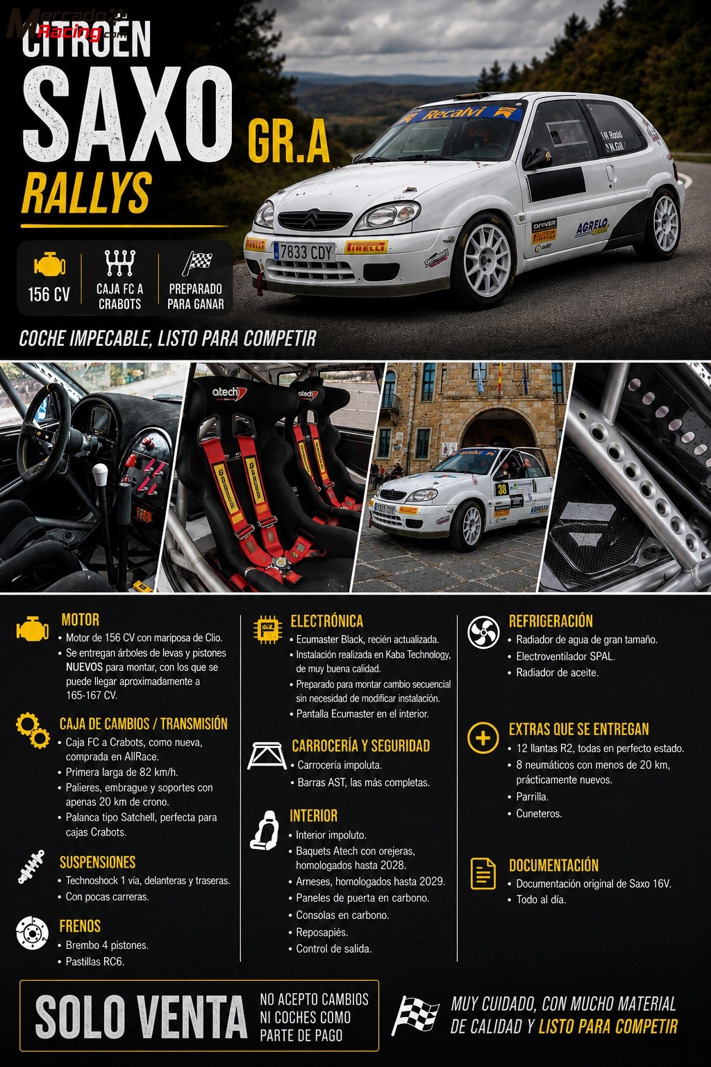 Citroen saxo gr.a rallys