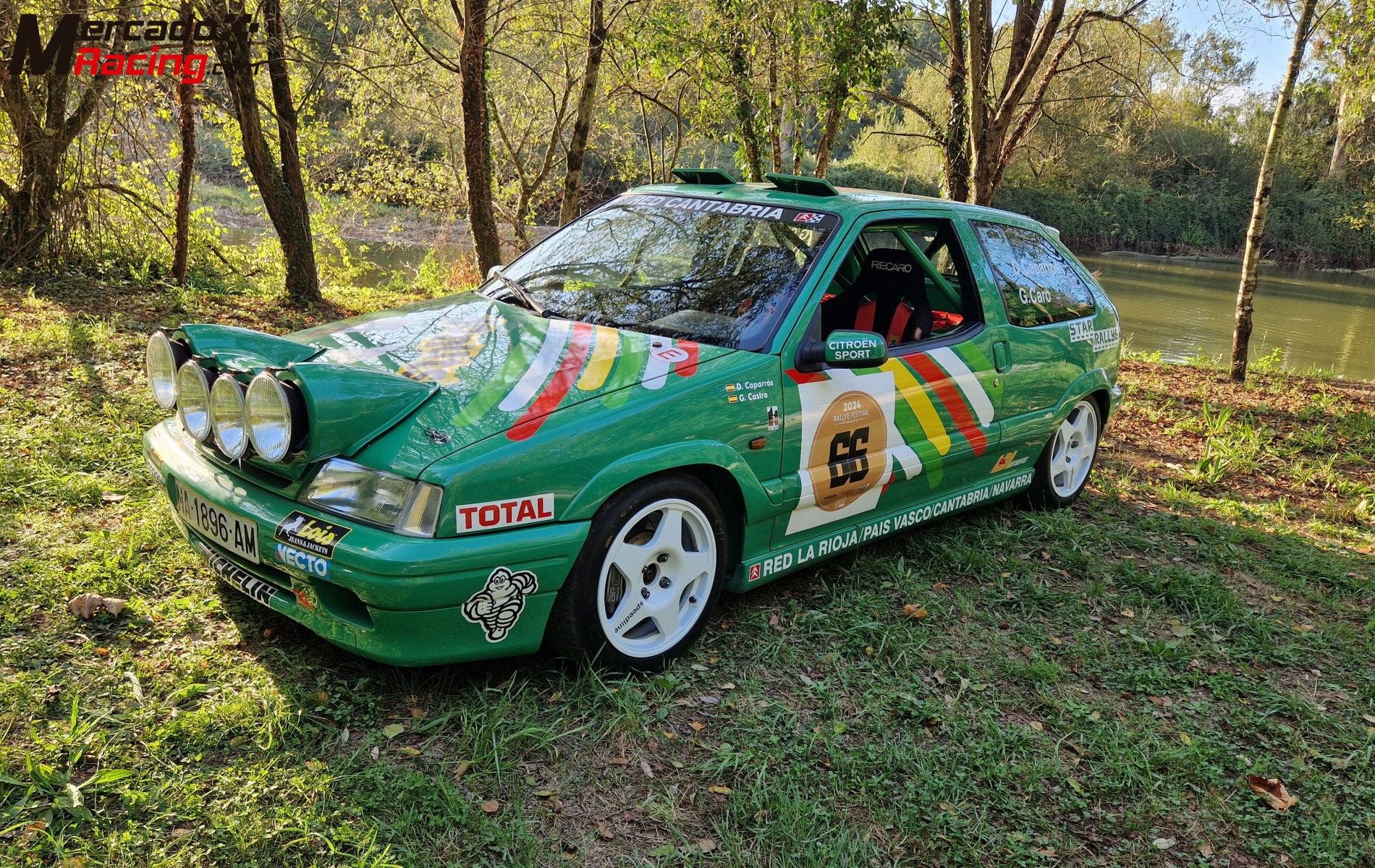 Citroën zx grupo a trofeo de rallyes (piedrafita sport)