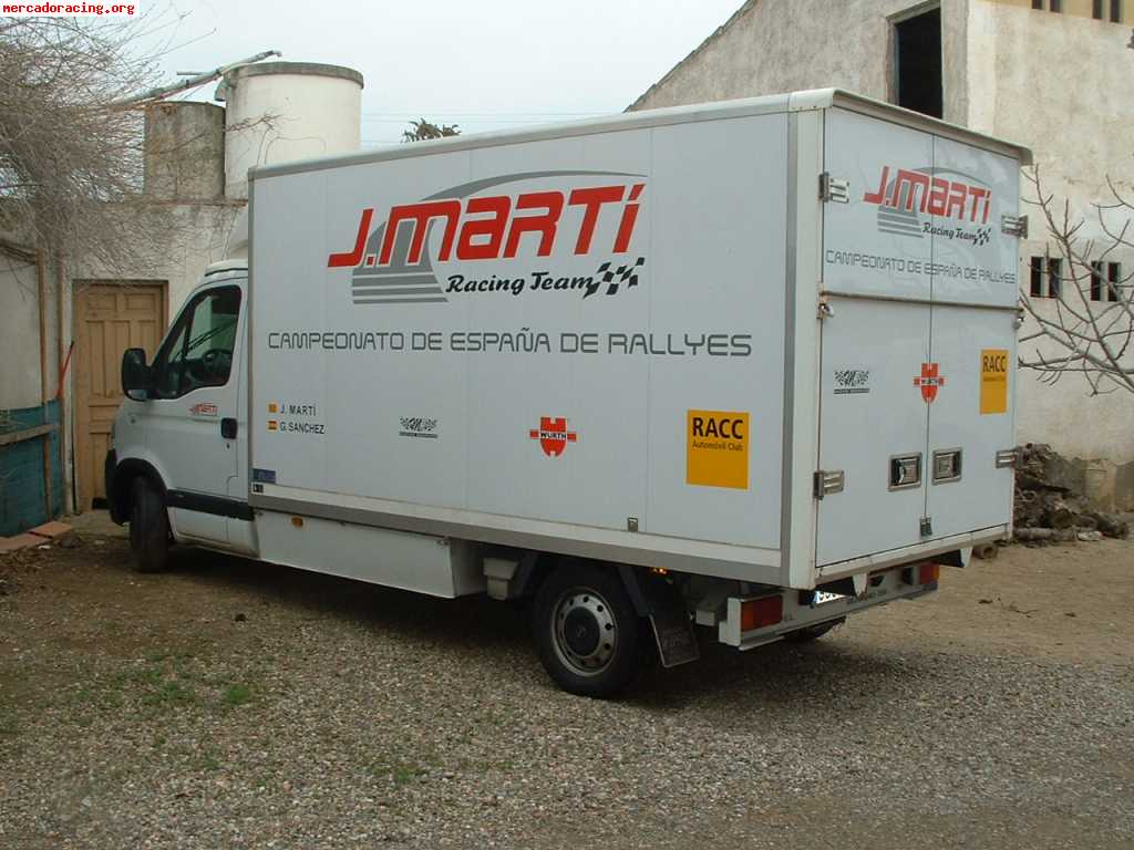 Furgoneta porta coches y asistencia 3500kg