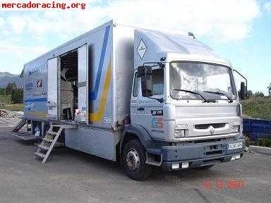 Camion transporte + asistencia renault m-250 / 250 cv.