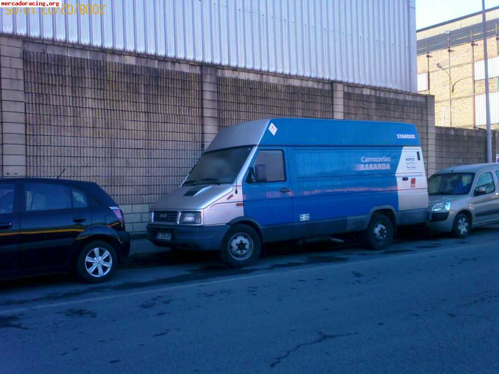 Remolque carrozado 2007 y furgoneta asistencia iveco turbo