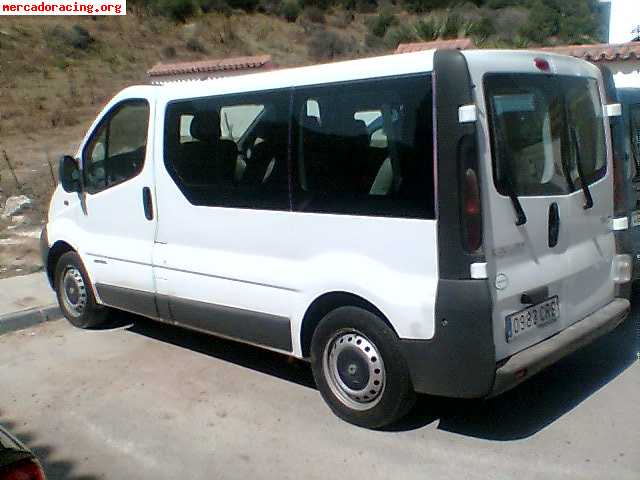 Renault traffic 9 plazas ideal asistencias impecable