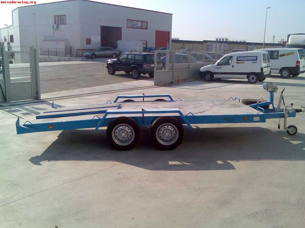 Remolque de doble eje 1500 kg