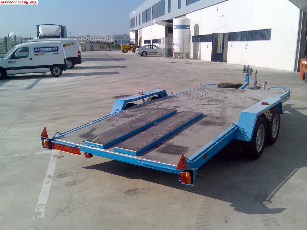 Remolque de doble eje 1500 kg