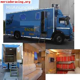 Vendo camion mercedes con vivienda y taller incluido