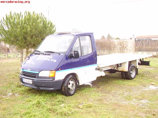 Ford transit 2.5 d plataforma 4 x 2,10