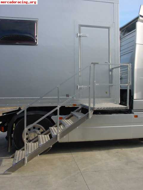 Trailer y cabeza tractora asistencia