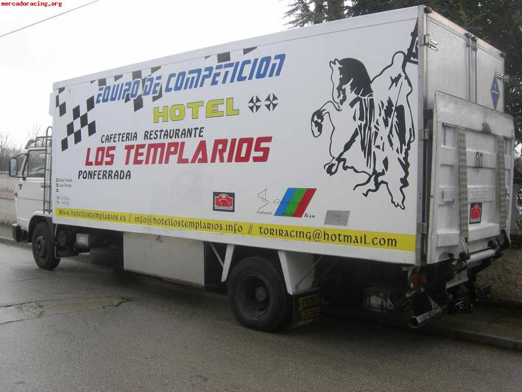 Camion taller man rampa elevadora 1.500kg