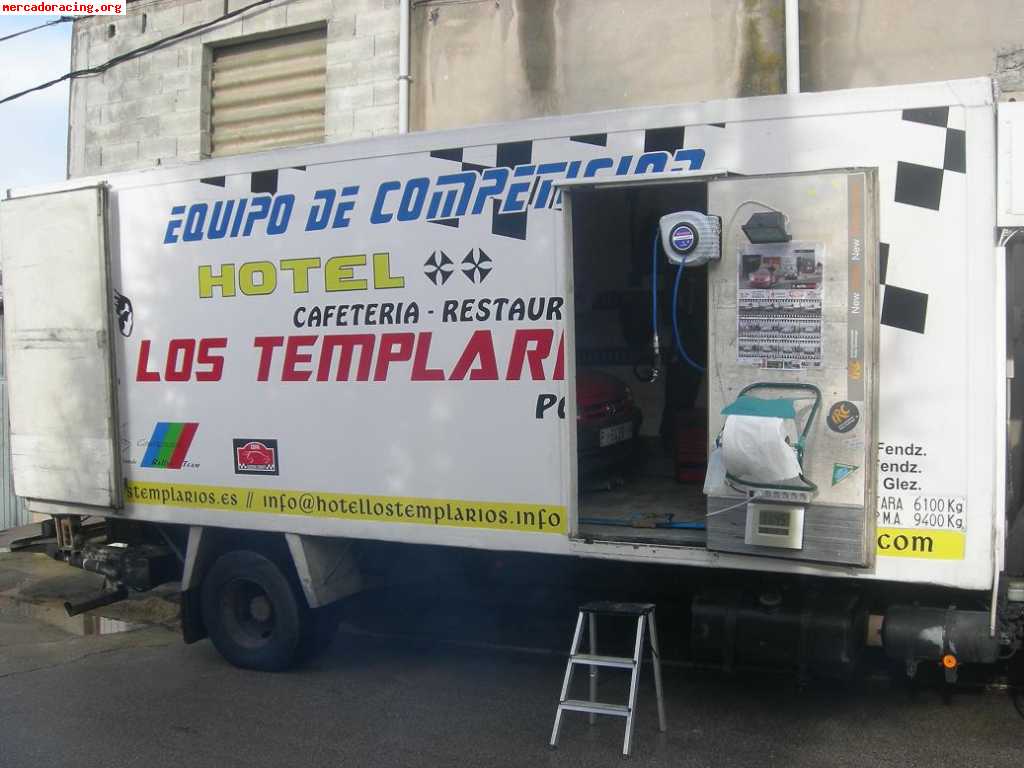 Camion taller man rampa elevadora 1.500kg