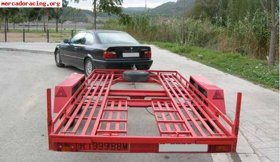 Vendo remolque portacoches de 2 ejes modelo inka nkpc2e 