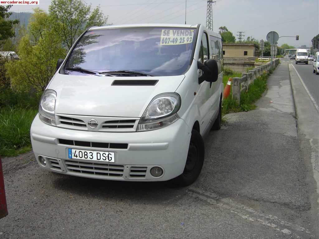 Nissan primastart 2.5. tdci 140 cv 05   8 plazas 175000 km