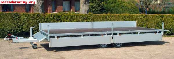 Se vende plataforma nueva de 7,66m de longitud total