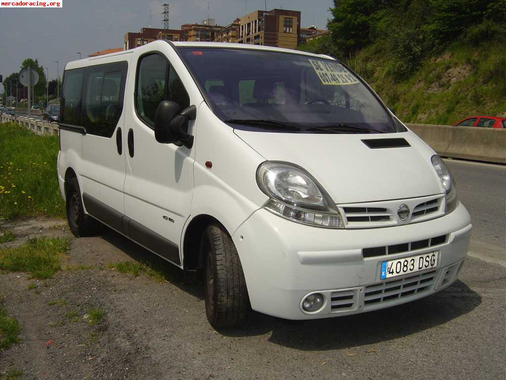 Nissan primastart 2.5 cdti 140 cv 05  6 v. 8 plazas cojo cam