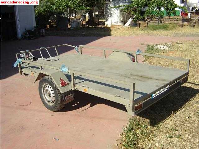 Remorque kart-cross y multiuso