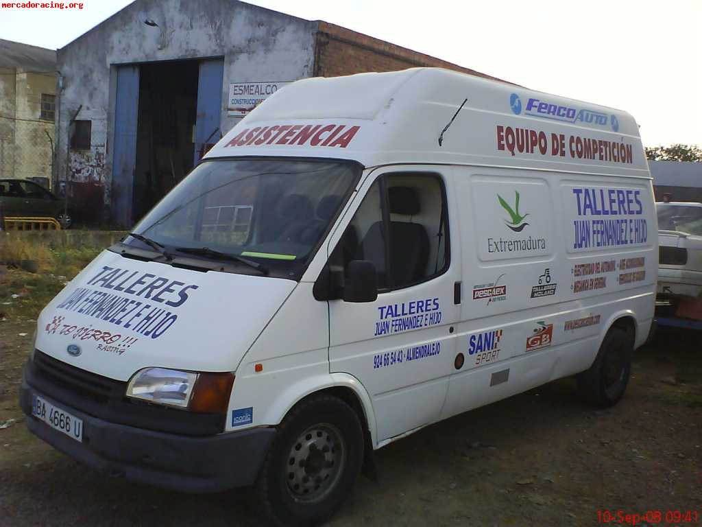 Ford transit ideal para asistencias economica