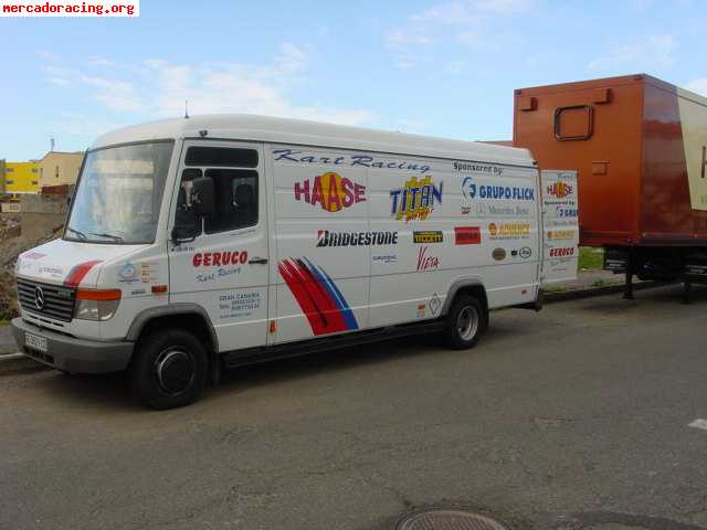 Furbon mercedes con carpa incluida