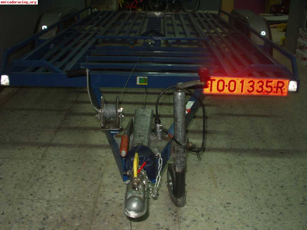 Vendo remolque porta coches