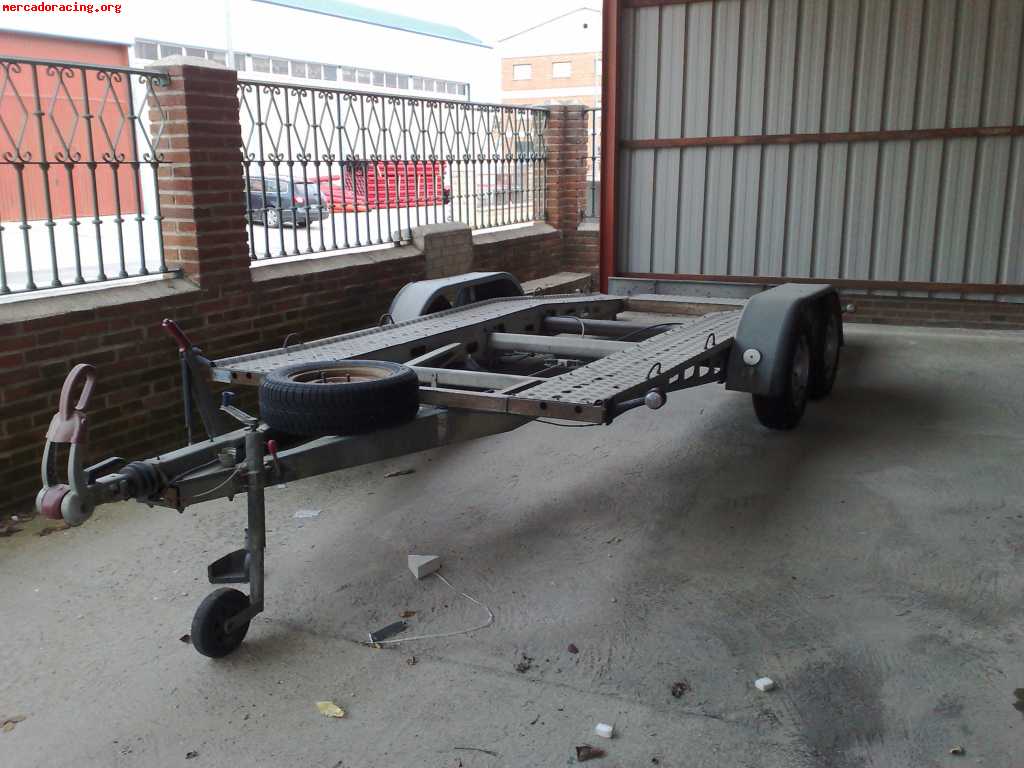 Remolque porta vehículos alko 