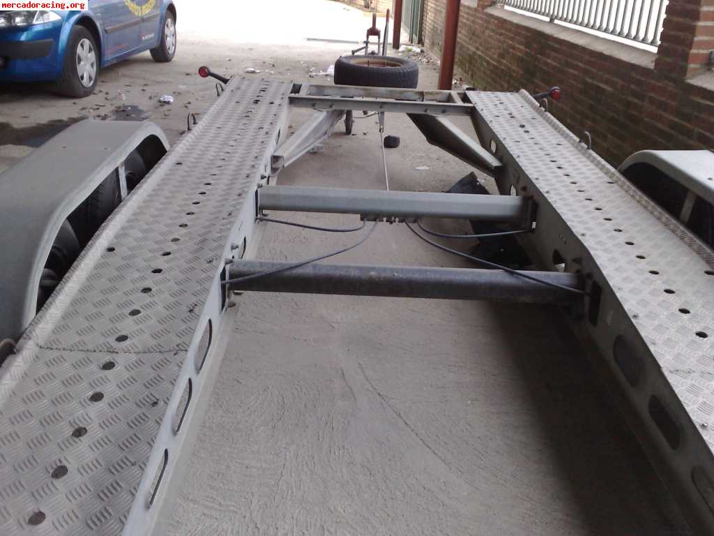 Remolque porta vehículos alko 