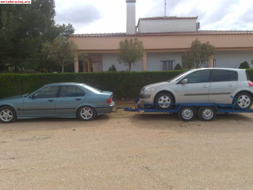 Vendo remolque portacoches de 2 ejes