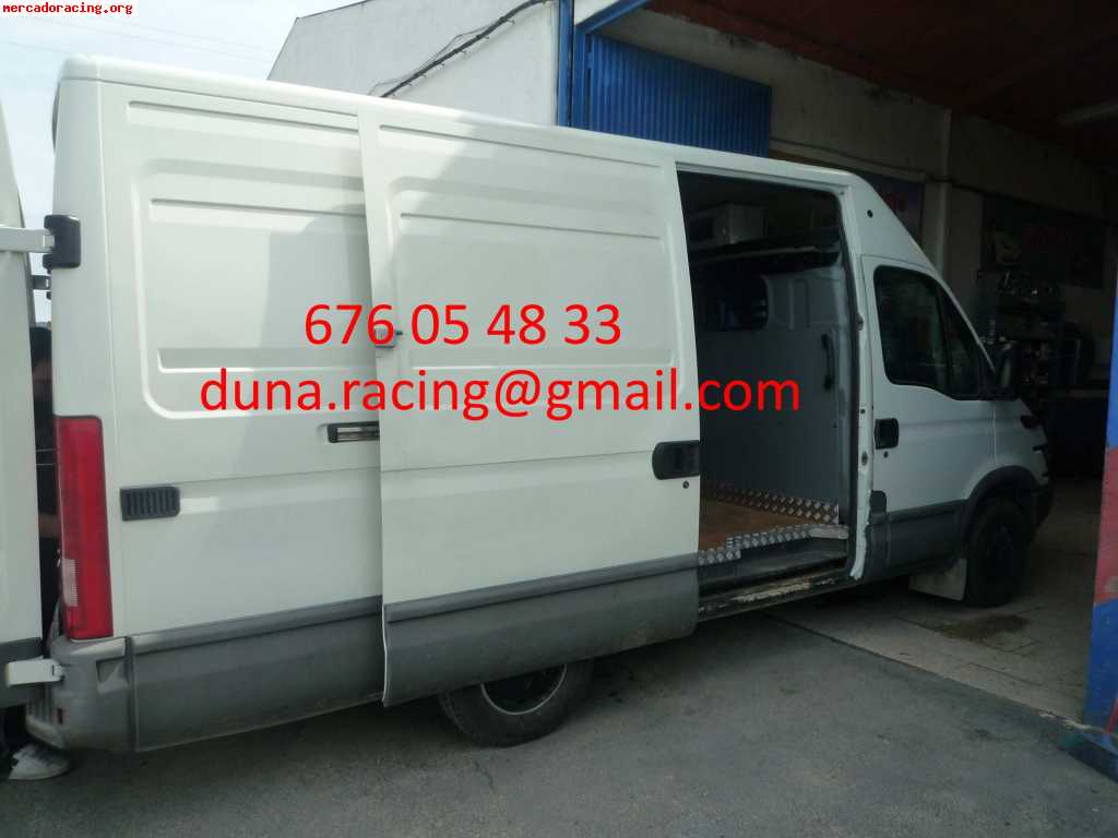 Furgón iveco daily 35 s 11. con  vivienda-taller homologado 