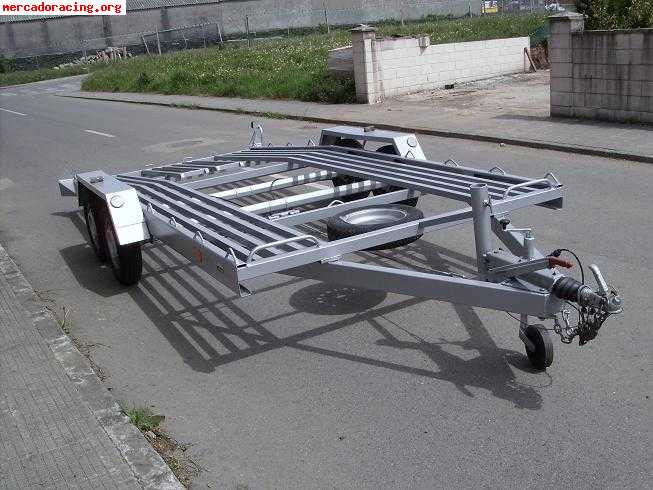 Vendo o alquilo remolque portavehiculos 1500 kg, 1800€