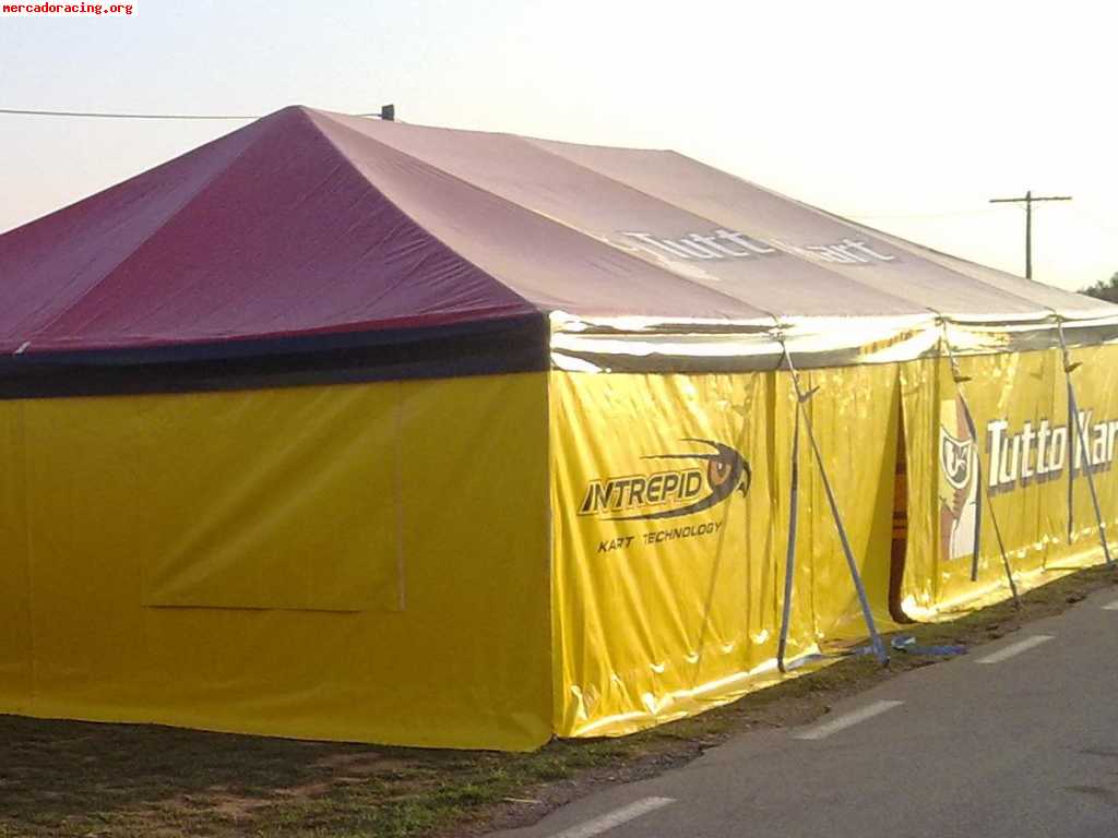 Carpa 6x12m marca linea tende.