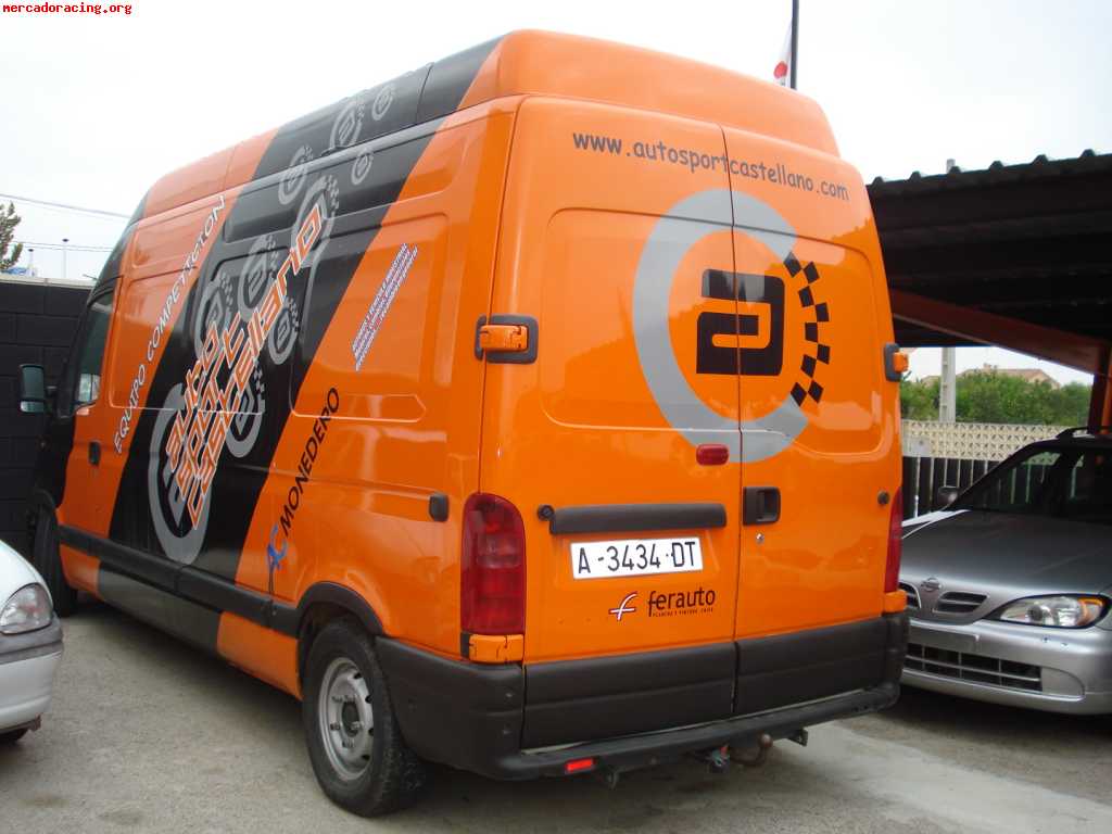 Furgon taller renault mascott