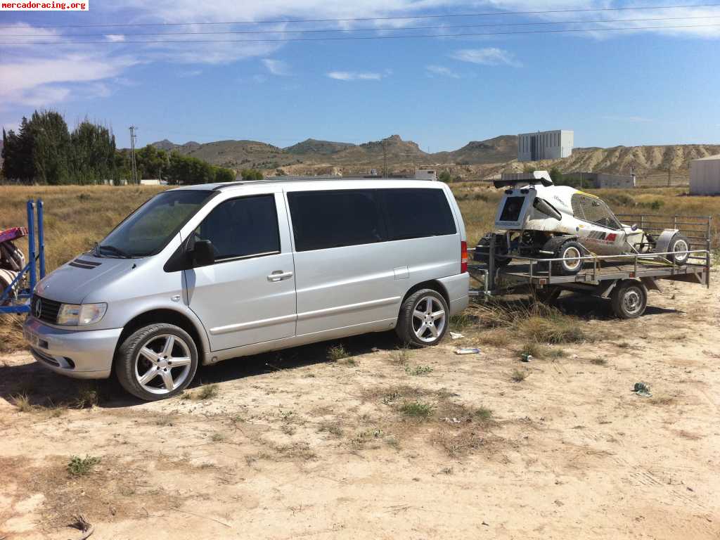 Remolque basculante para car cross