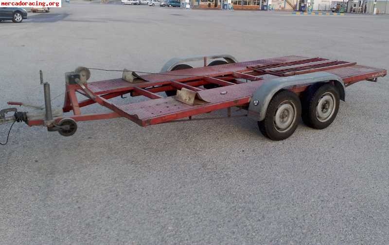 Vendo remolque portacoches 750 kg