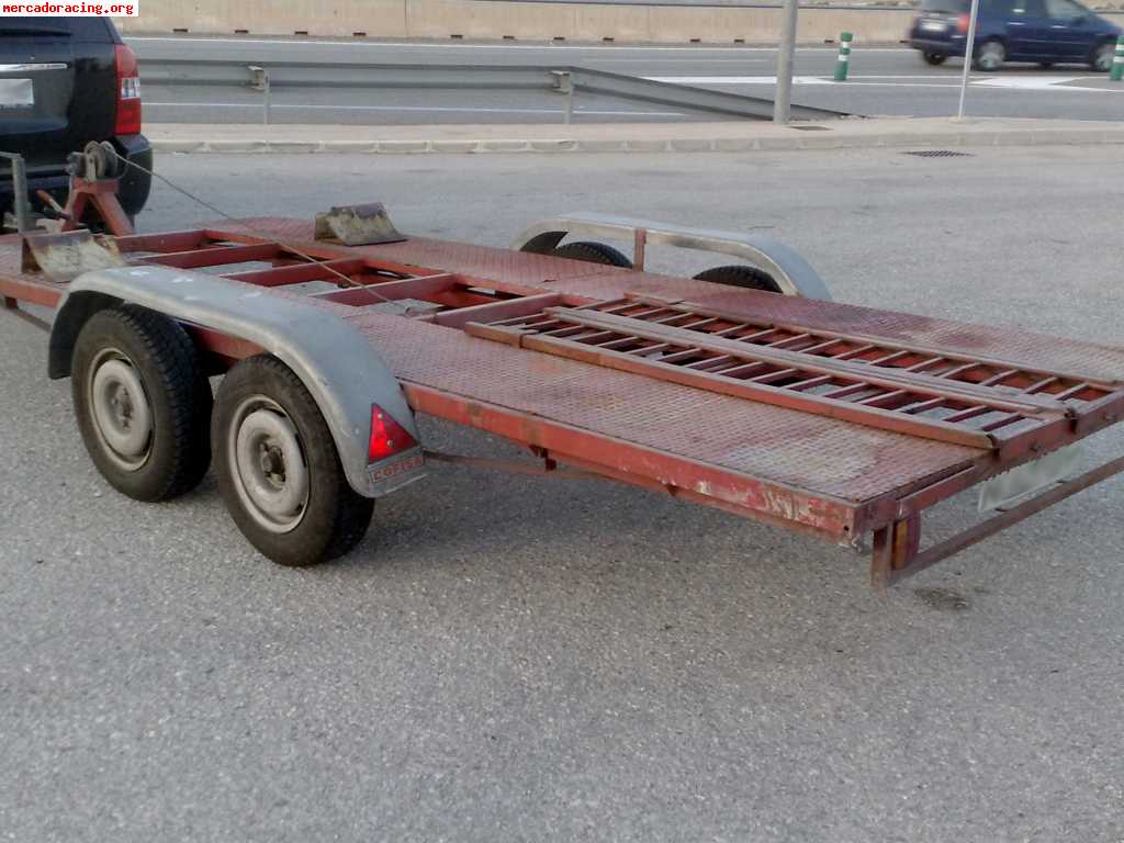 Vendo remolque portacoches 750 kg