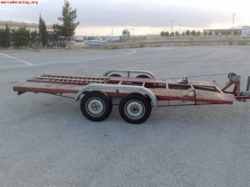 Vendo remolque portacoches 750 kg