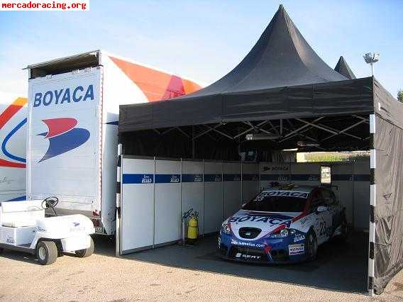 Dos carpas de montaje rápido.