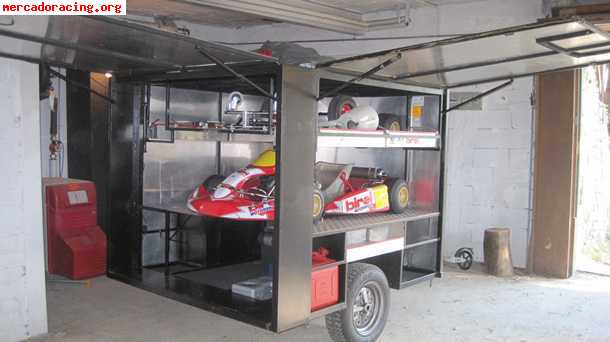 Vendo remolque para kart