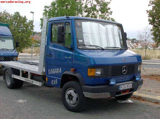 Grua portacoches mercedes benz 709