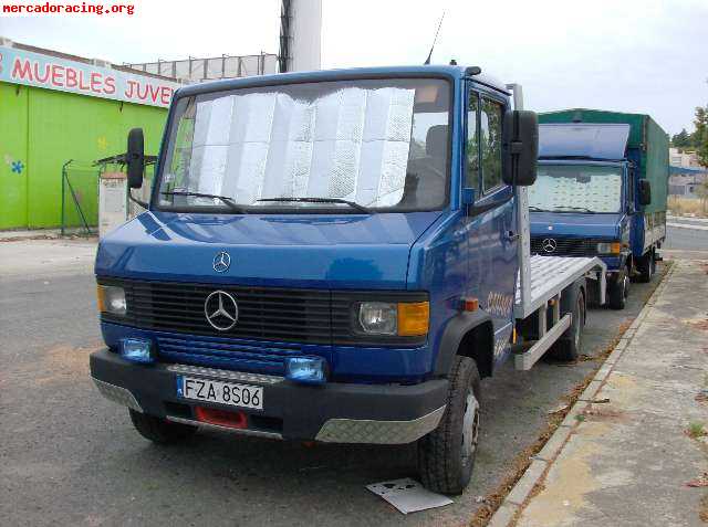 Grua portacoches mercedes benz 709