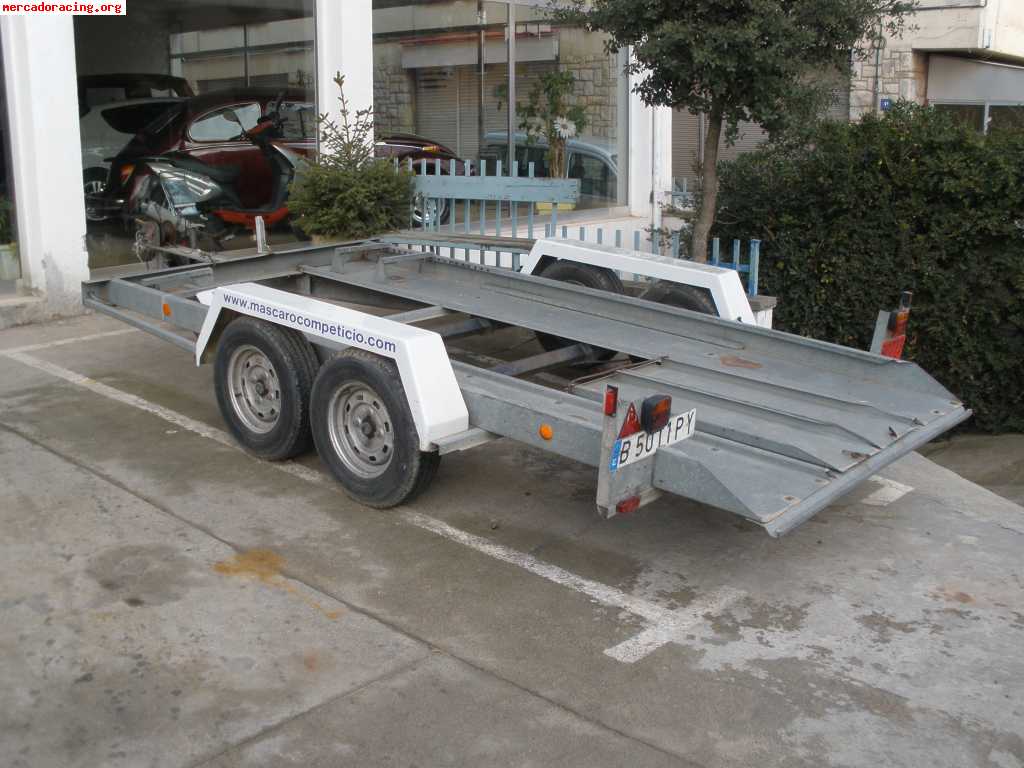 Vendo remolque plataforma porta vehiculos economico