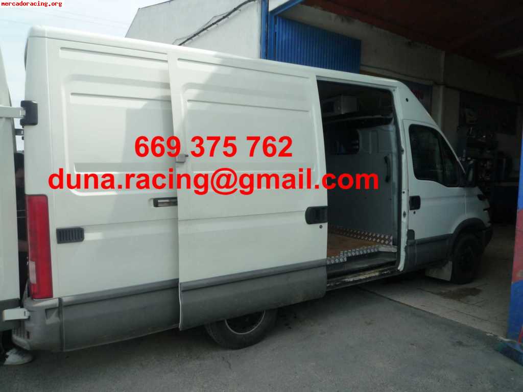 Furgón taller iveco daily 35 s 11. con vivienda-taller homol