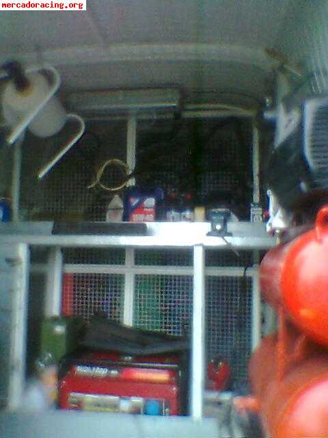 Vendo furgón de asistencia equipado y  homologado como talle