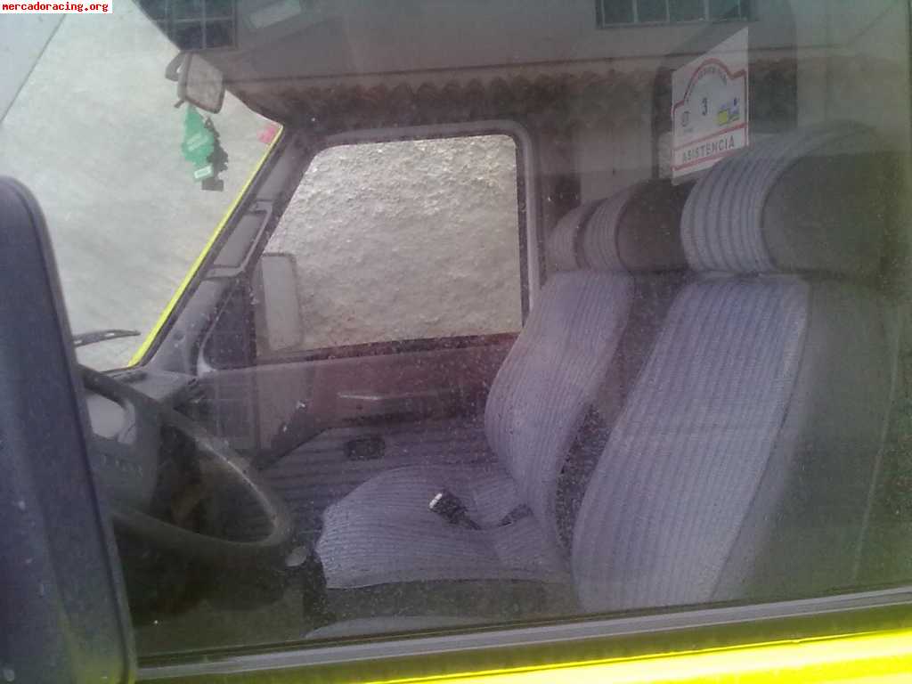 Vendo furgón de asistencia equipado y  homologado como talle