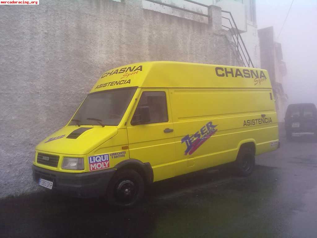 Vendo furgón de asistencia equipado y  homologado como talle