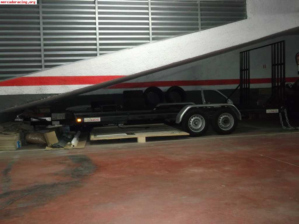 Se vende plataforma portacoches