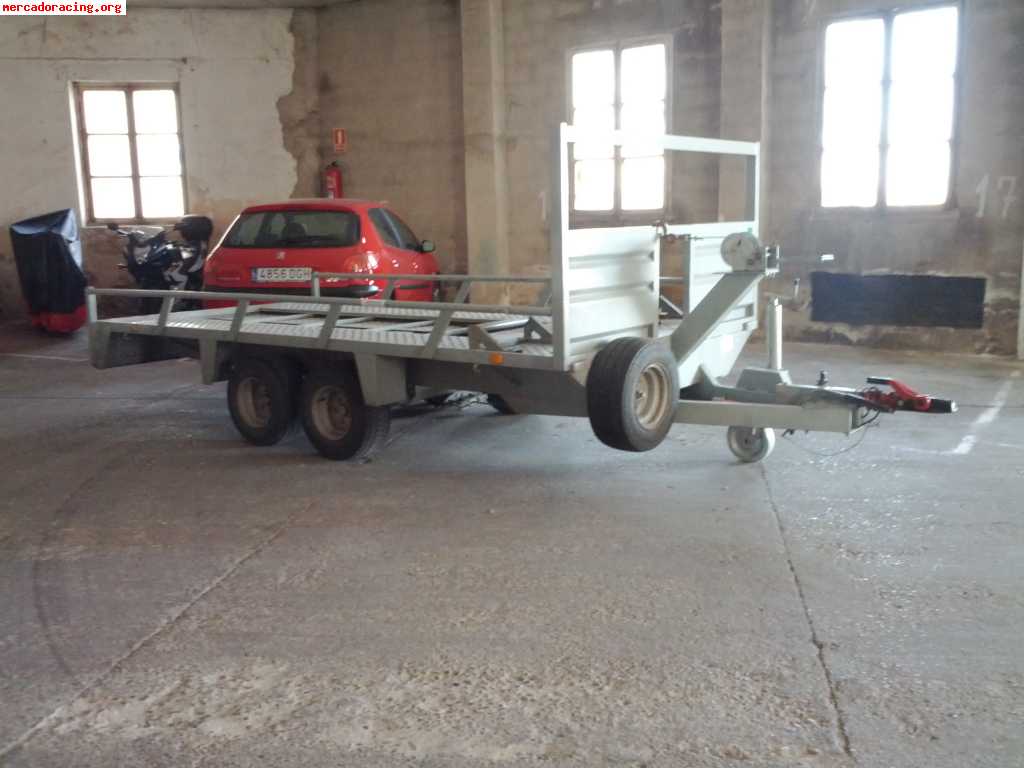 >>>>>se vende - plataforma de doble eje, 2.000kg mma <<<<<<<