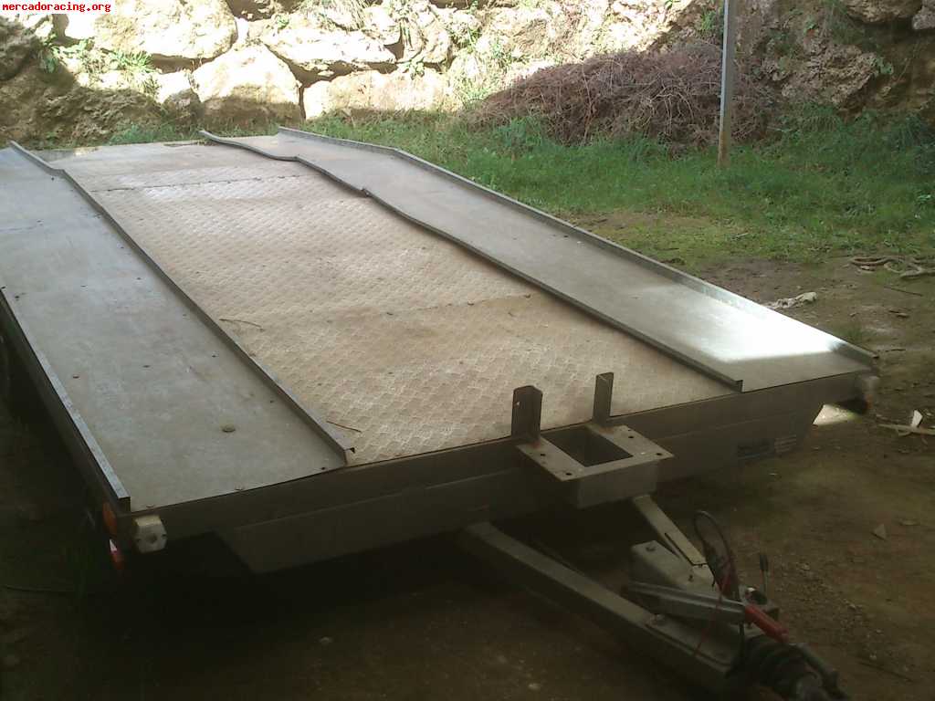 Vendo remolque portacoches 1500kg mma 