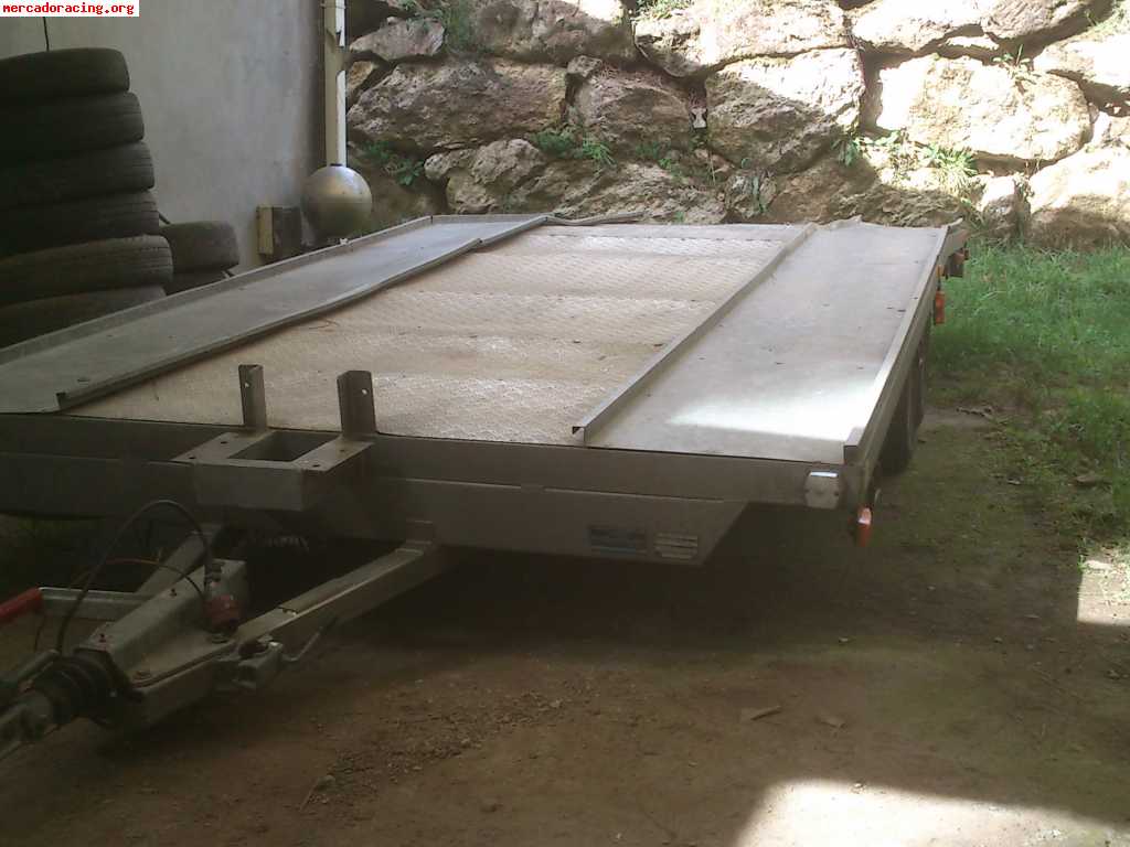 Vendo remolque portacoches 1500kg mma 