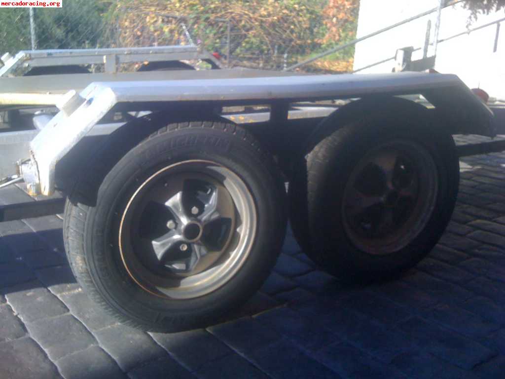 Remolque de doble eje