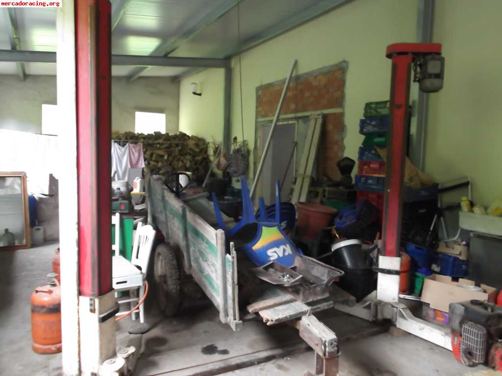 Elevador 2 columnas istobal 2.500kg.