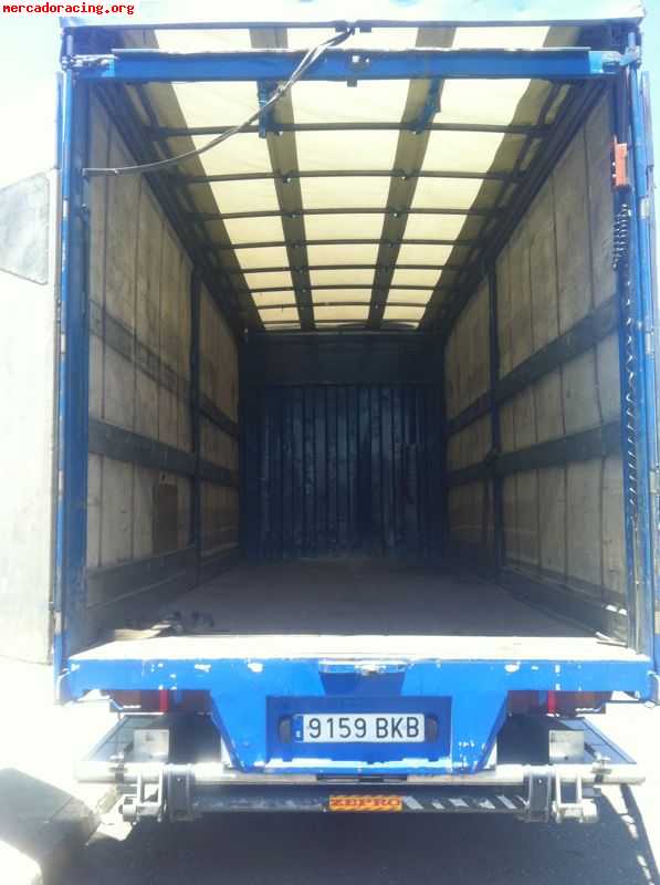 Ocasion camion man de 10.000kg de mma con tranpilla elevador