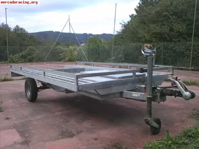 Remolque galvanizado para carcross  coche pequeño (750kg) 11