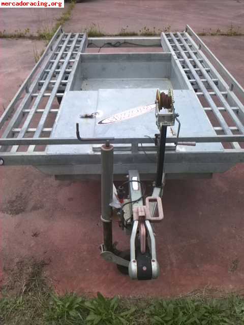 Remolque galvanizado para carcross  coche pequeño (750kg) 11